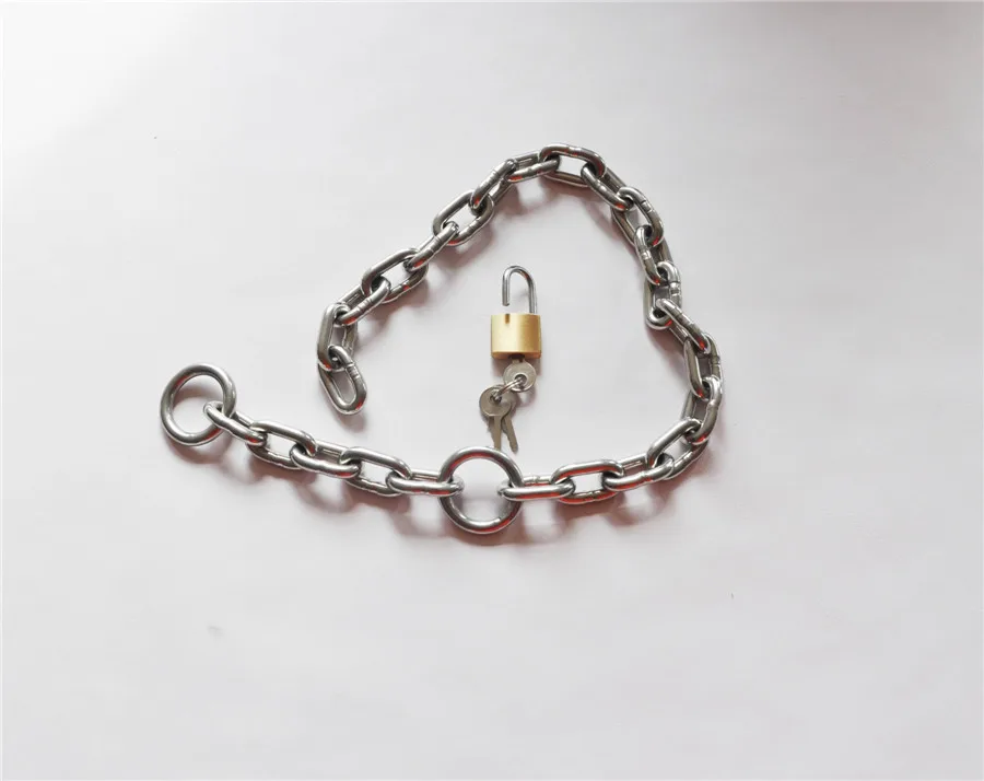 Latest Female Adjustable Stainless Steel Hand Chain Wrist Cuffs Restraint Lock Handcuffs Manacle Adult Bondage BDSM Sex Toy