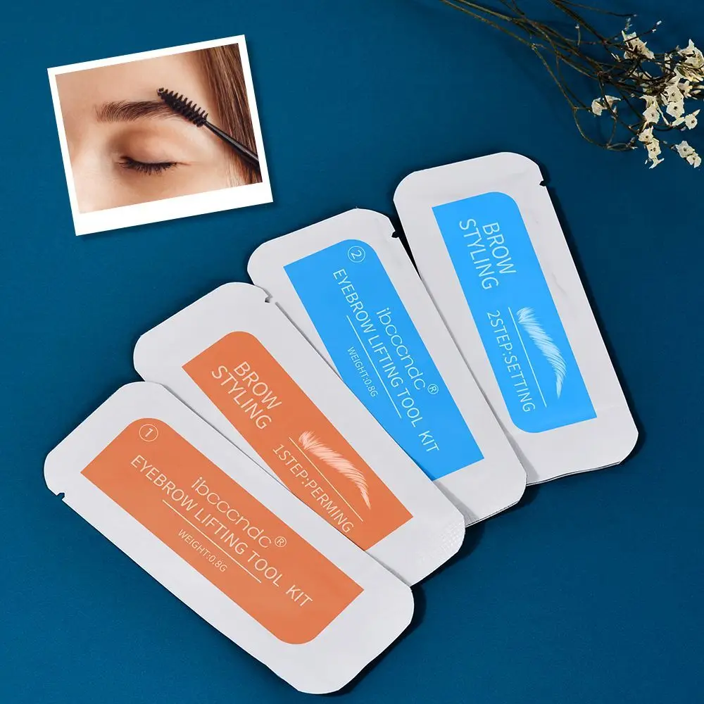 3D Effect Waterproof Brows Setting Makeup Tool Keratin Brow Lamination Kit 3D Feathery Brows Eyebrow Lifting Eyebrow Setting
