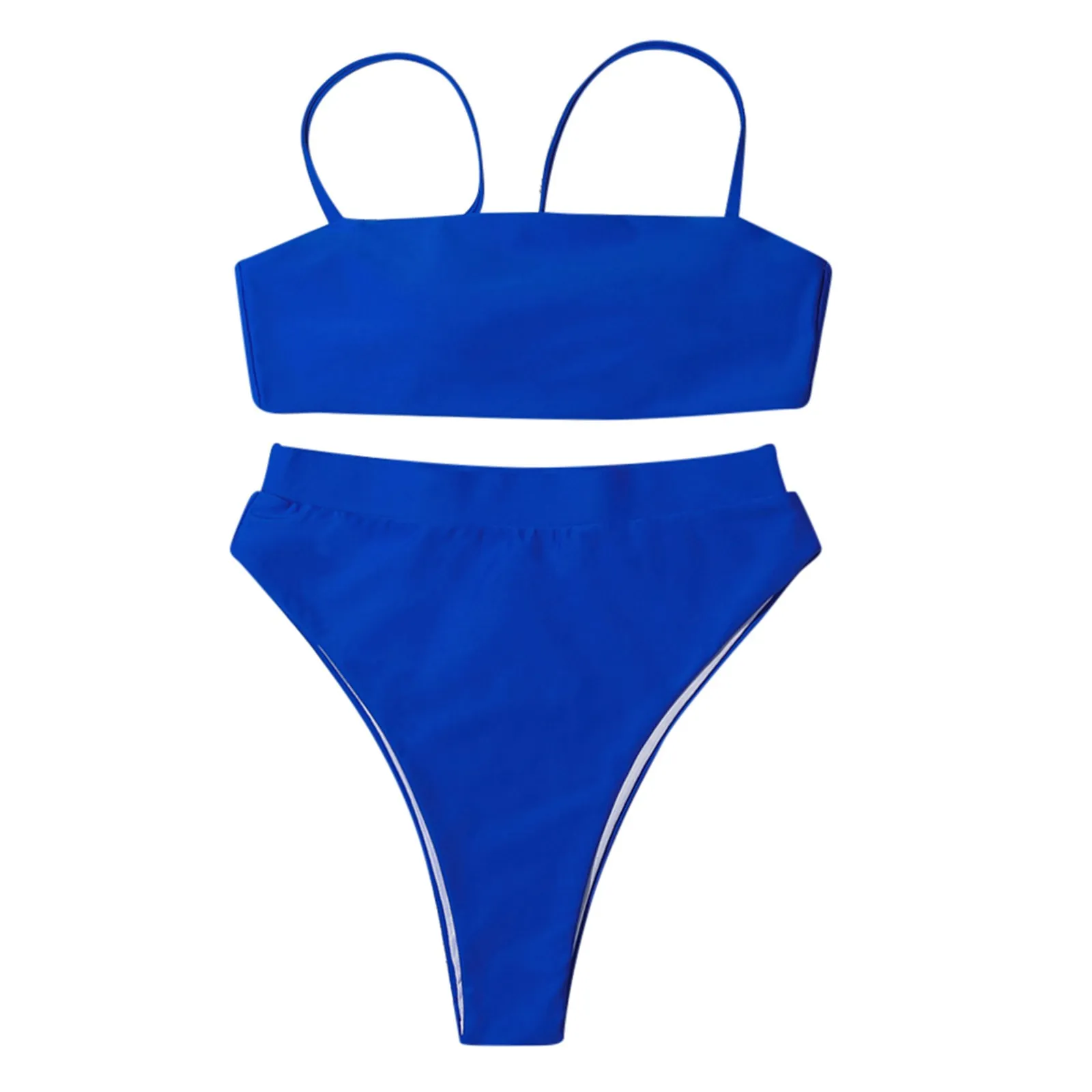 Branco sexy bandeau bikini define maiô feminino sexy push up duas peças de banho 2021 verão menina praia trajes biquini