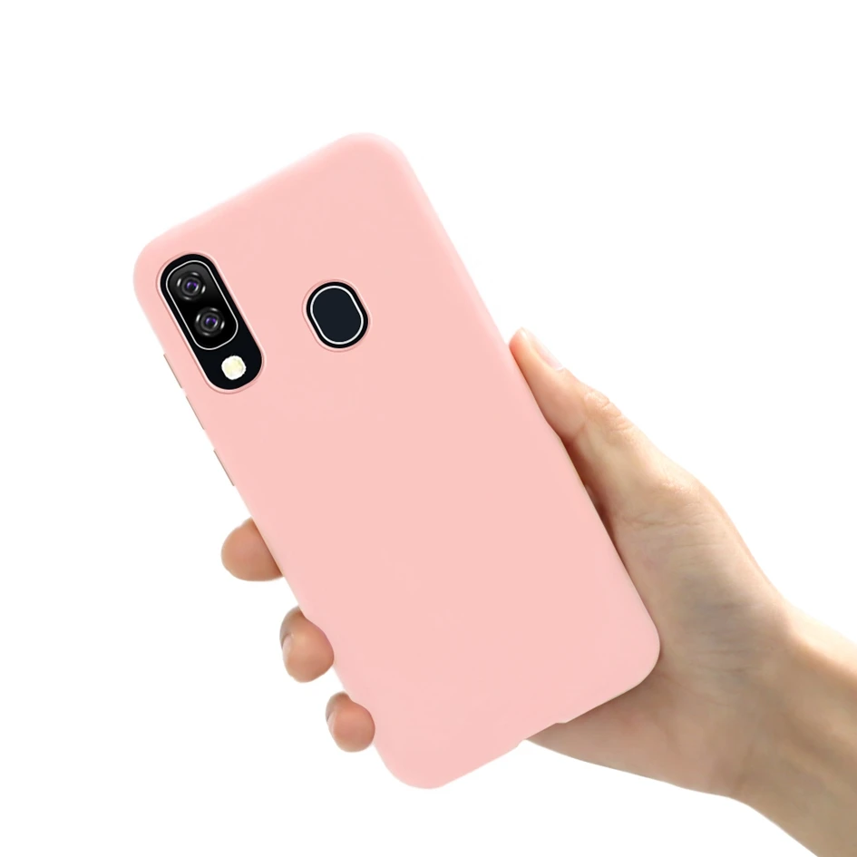For Samsung Galaxy A40 Case Samsung A40S Cover Soft TPU Candy Color Silicone Cases For Samsung A 40 A40 S 2019 A405 A405F Fundas