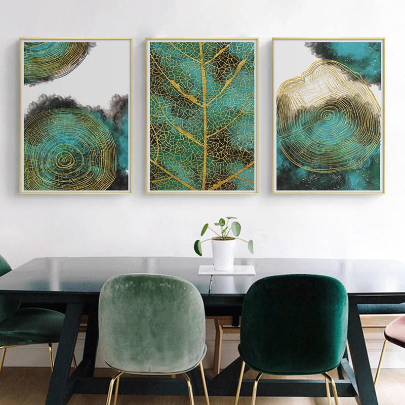 

Leaf and Trunk Texture Abstract Wall Art, Canvas Poster and Print, Nordic Decorative Picture, Modern Painting for Living Room