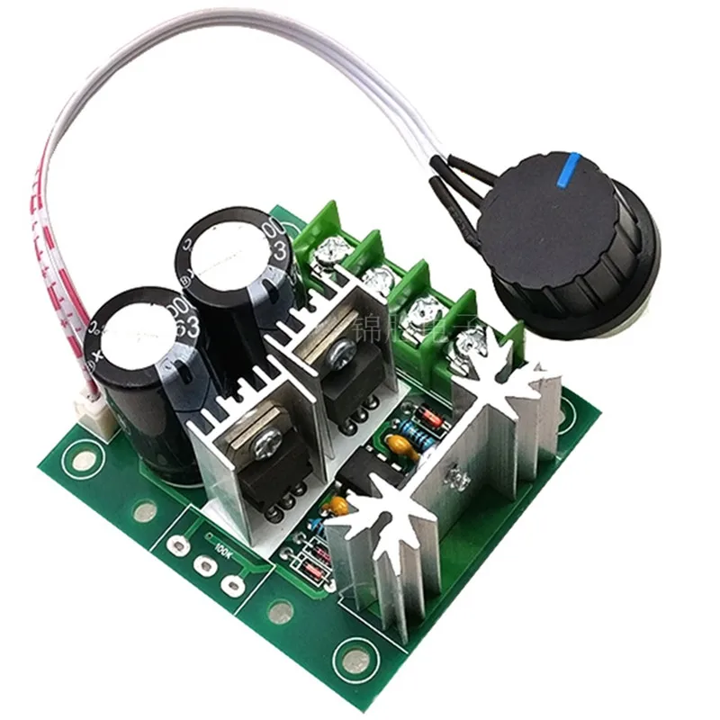 PWM DC motor speed governor pump stepless variable speed speed regulation switch module 12V-40V10A high efficiency