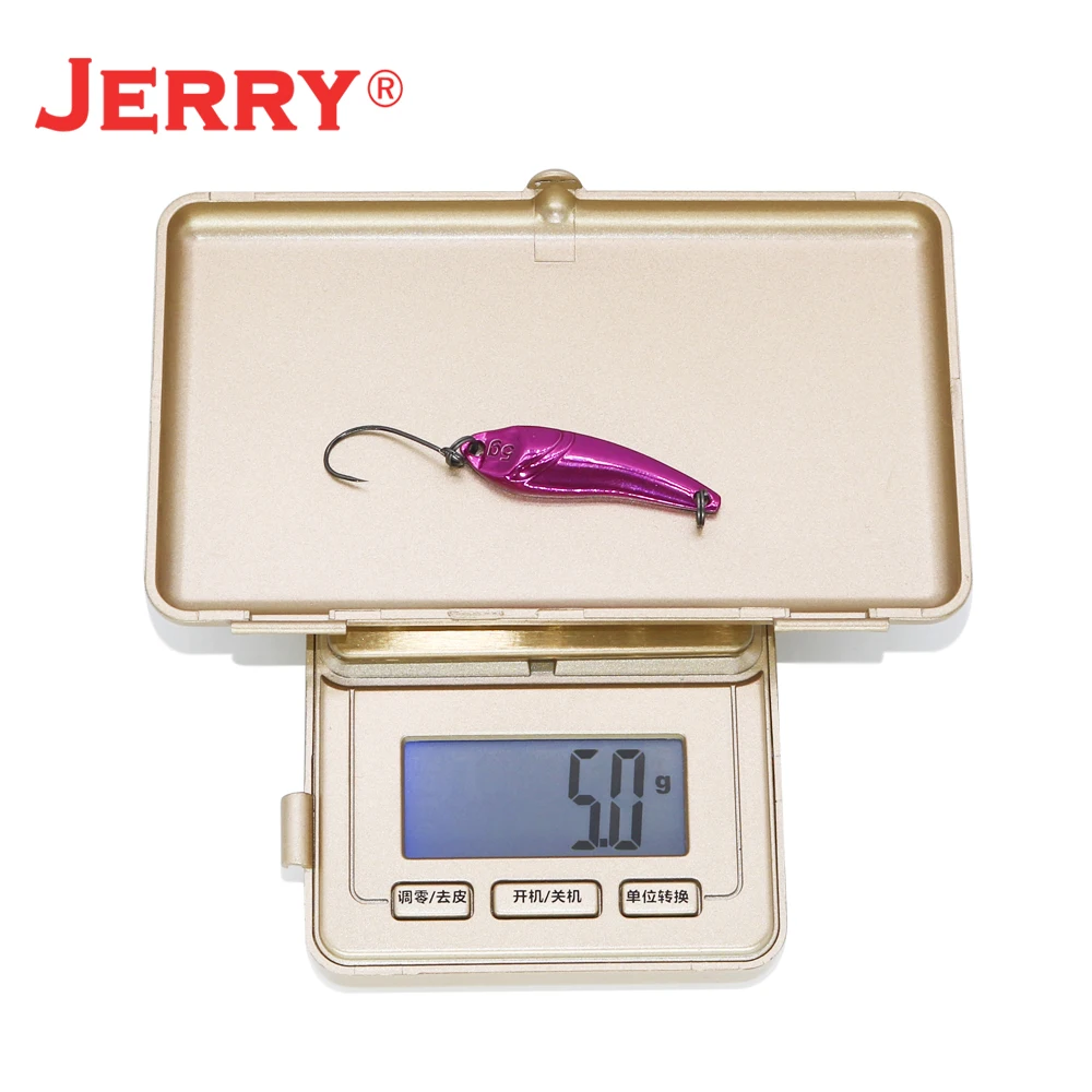 Jerry3g Micromulticolor – Señuelo giratorio de tungsteno para pesca en hielo - imagen 2
