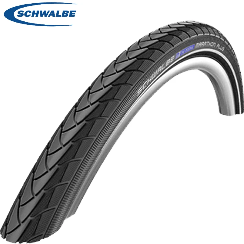 Schwalbe marathon plus 700C steel wire stab proof  tires 700*25C  28C 32C 35C 43C  Mountain Travel tire