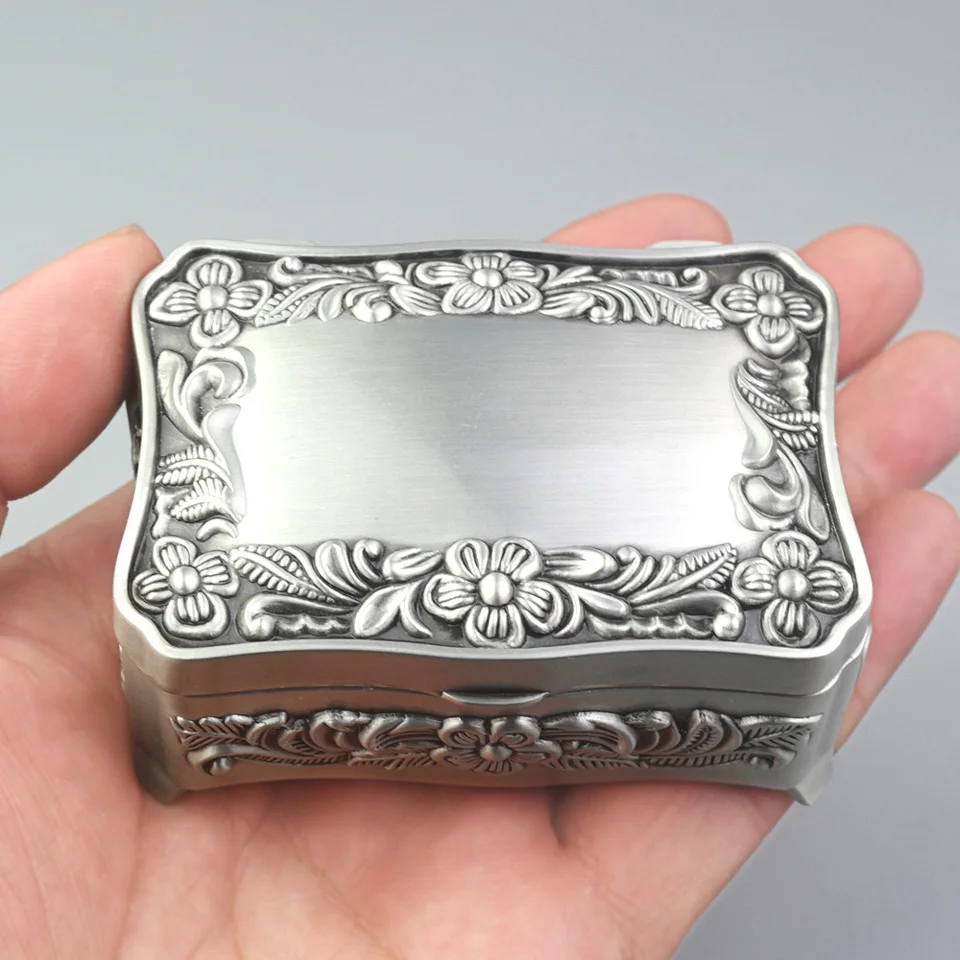 ROSIKING Emboss Alloy Metal Music Box Wind Up Anastasia Once upon a decembe For Frends Girl and Children Birthday Gift