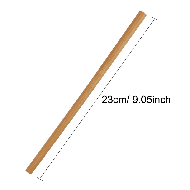 GOALONE 2/4/6Pcs Bamboo Straw 23cm Reusable Drinking Straws with Brush & Bag Natural Organic Bamboo Straws for Party Wedding Bar