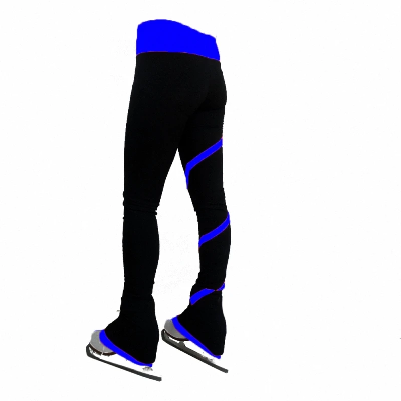 Ice Skating pants Girls Soft fleece Women Children Skate Team Training leggings Women Skiing Figure skating Trousers JB101