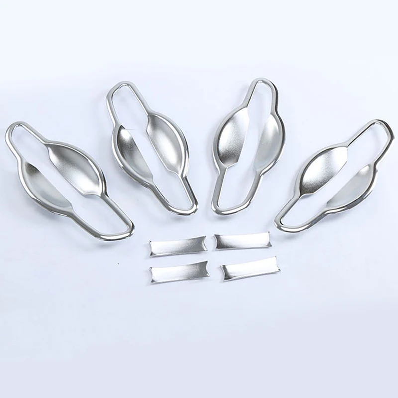 For Hyundai Solaris 2 door handle cover Chromium door bowl pull chrome car-styling decoration Exterior accessory 2017 2018