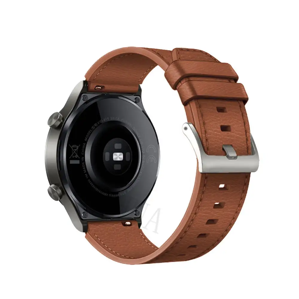 22mm prawdziwy skórzany pasek od zegarka dla Garmin Venu 2 oryginalny pasek na rękę Quick Releas bransoletka dla Garmin Vivoactive 4 pas nowy