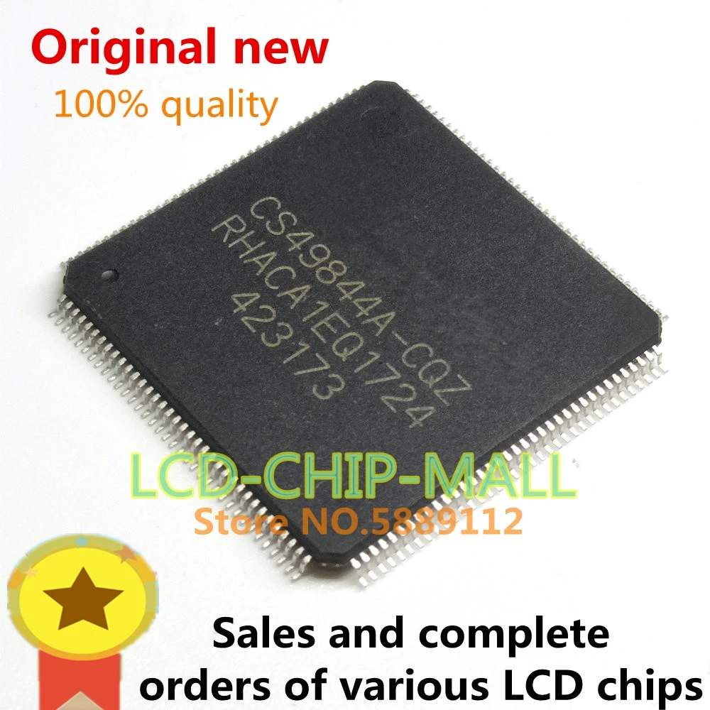 

1PCS CS49844A-CQZ CS49844A CS49844 QFP in stock 100%good