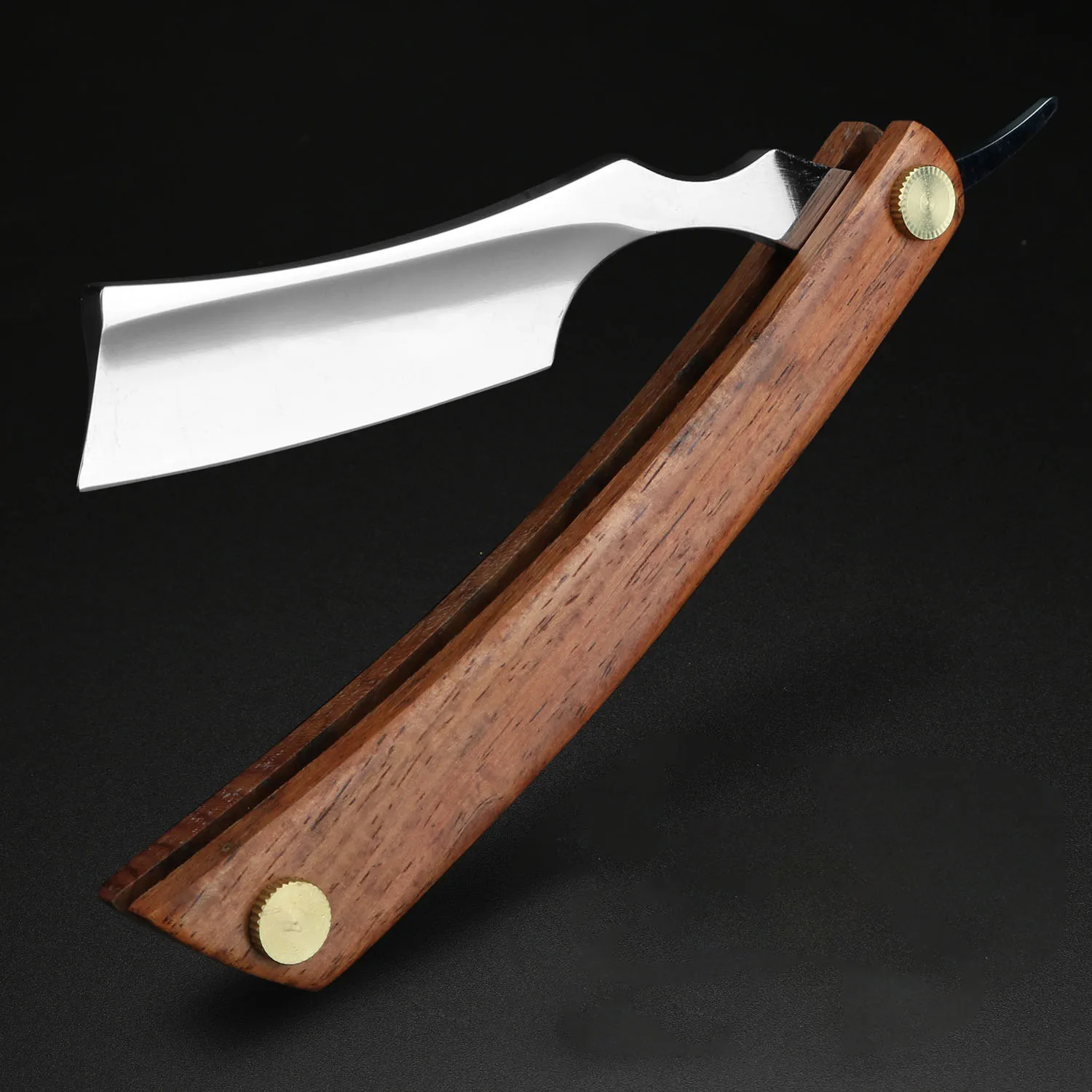 Cut Throat Straight Razor Wood Professional Barber Razor Premium Quality Single Blade Straight Edge Razor Beard Shaving Razor