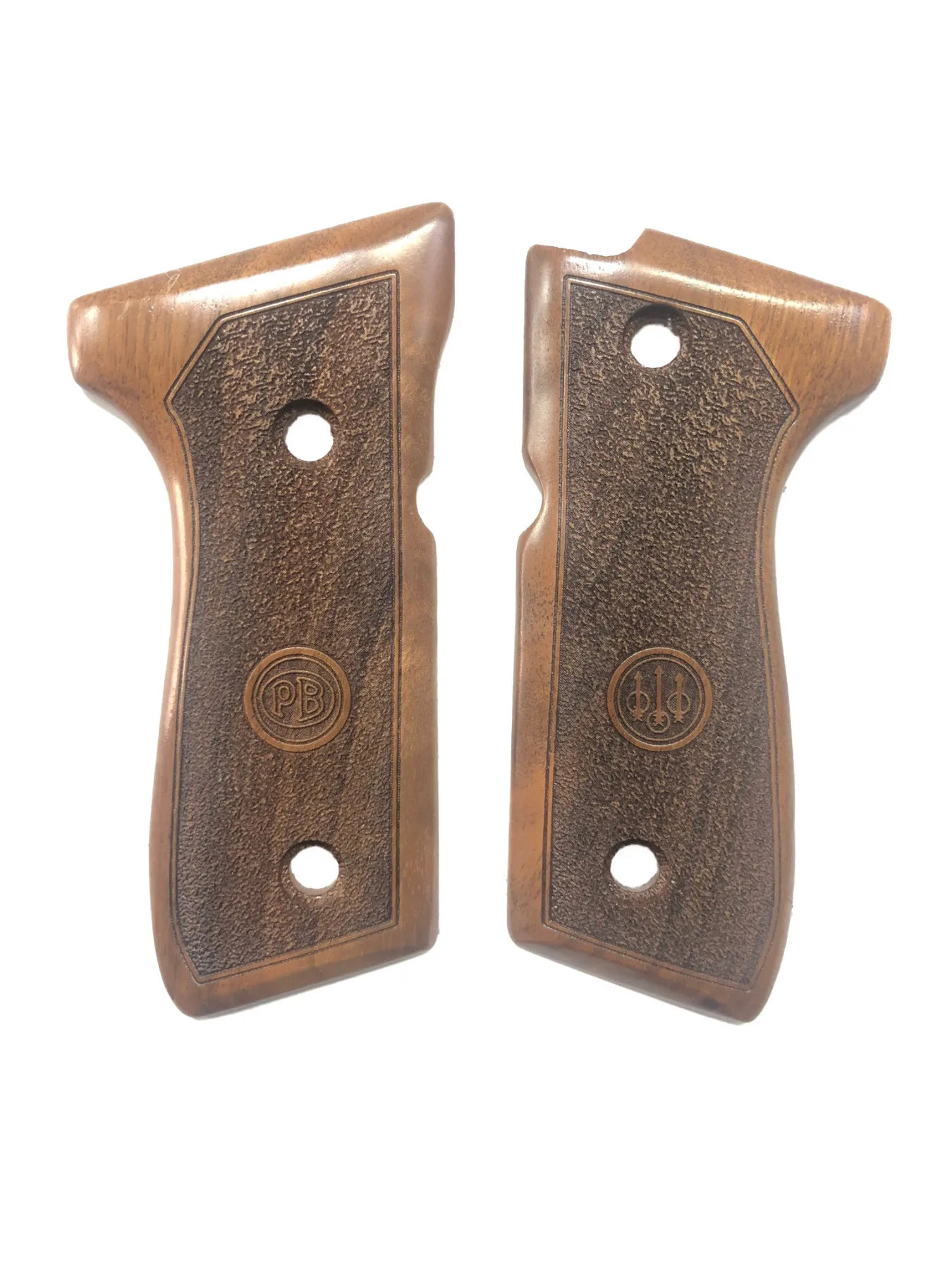 

Beretta F92, 92 A1, 92G, 92FS, 96, 96 A1, M9, M9A1, compatible Laser Cut Wood New Design Grips Mod17 Şaftol Painting