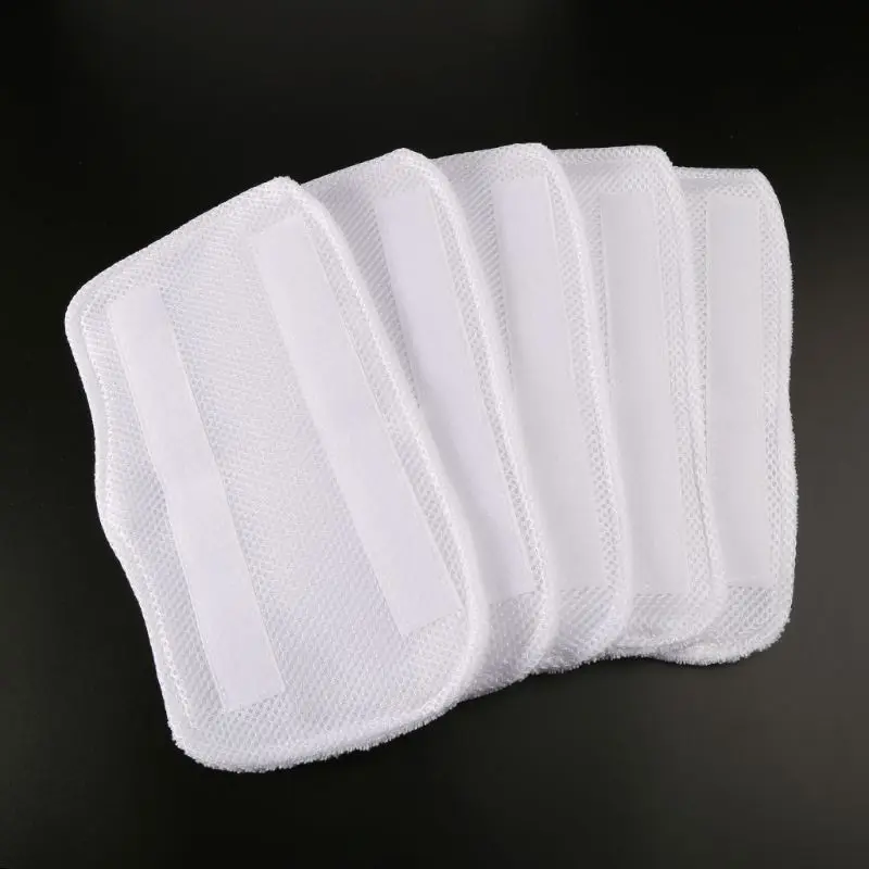 5Pcs Steam Mop Soft Microfiber Cloth Covers for Shark S3101 S3102 S3250 S3251 SK140 SK410 SK 460 Head Replacement Pad U1JE