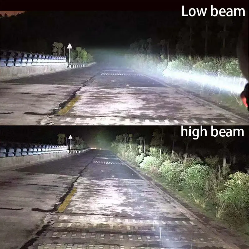 Sanvi Newes 2.5 inches Bi LED Laser Projector lens Headlight 12V 5500k 100W Auto LED Projector Headlight Car Headlight Retrofit