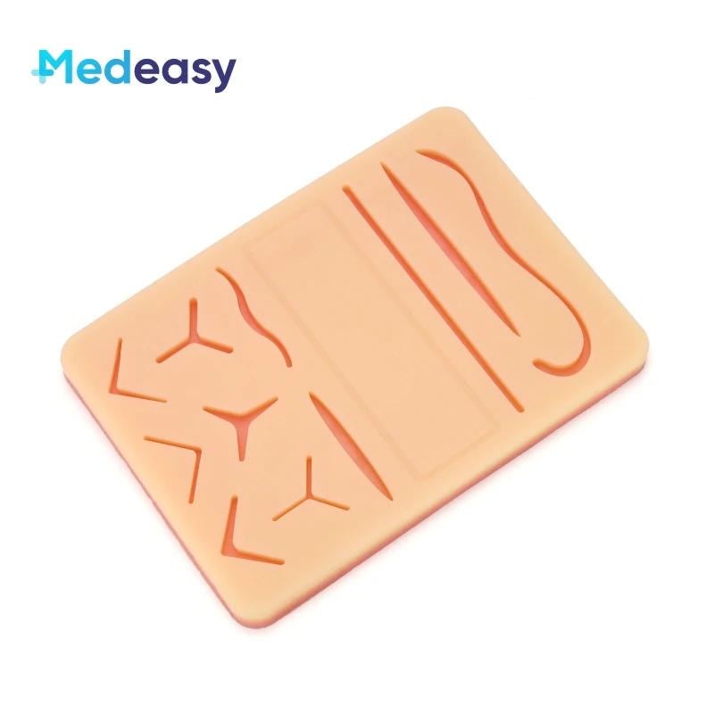 Silicone Suture Practice Pad, Suture Training Pad, Surgical Suture Pad