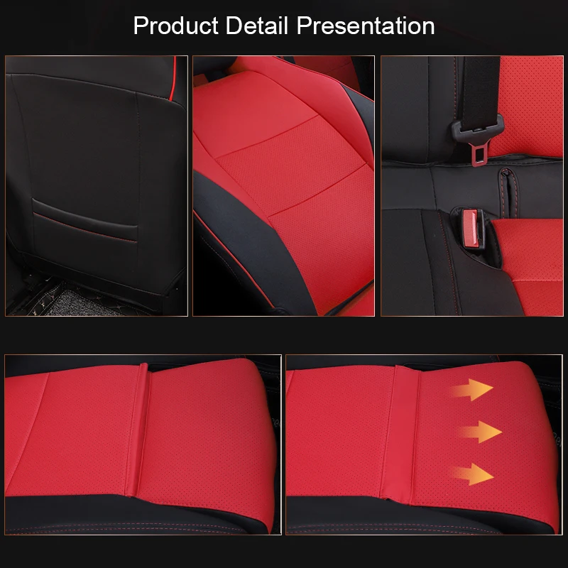 Customized Nappa Leather Car Seat Covers Set for Mercedes Benz GLA 180 200 CLA 200 220 260 Auto Cushion Protector Accessories