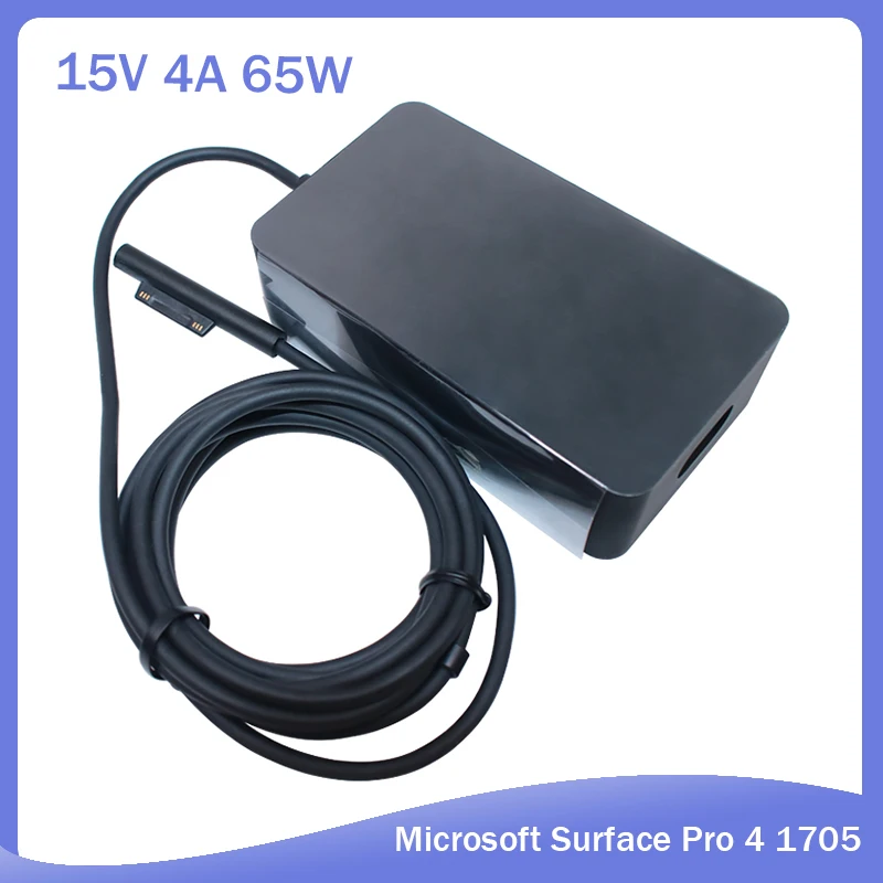 15V 4A 65W For Microsoft surface book pro3 pro4 pro 5 pro 6 pro7 power adapter 1706 charger fast charge with 5V 1A