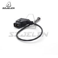 PORTKEYS BM5 Monitor Power Cable,Anton Bauer Power D-TAP to 4 pin female connector Right angle Power Cable For PORTKEYS BM5