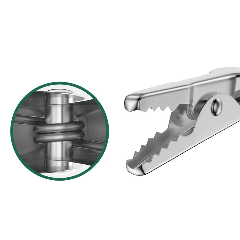 BST-010JP 2000 فولت 20A عالية السرعة الدقة فائقة التوصيل التمساح كليب مقاومة للحرارة التمساح كليب خط النقل