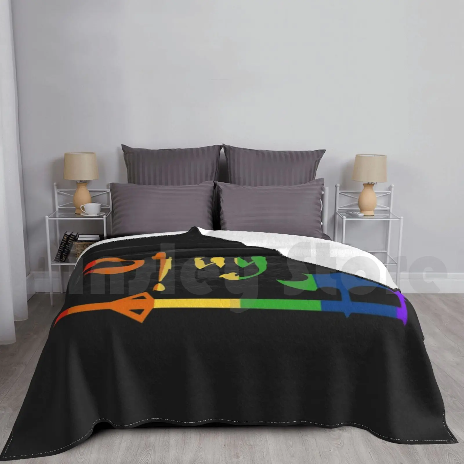 Slay Blanket For Sofa Bed Travel Pride Pride Shirt Pride Pride Sticker Pride Flag Pride