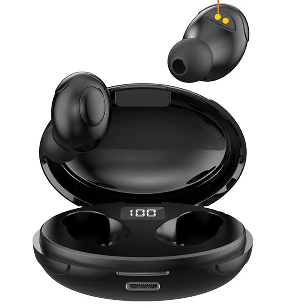 Bluetooth-compatible V5.0 Wireless Earbuds Multicolor Wireless Earphones With Type-C LED Charging Compartment For Xiaomi Iphone