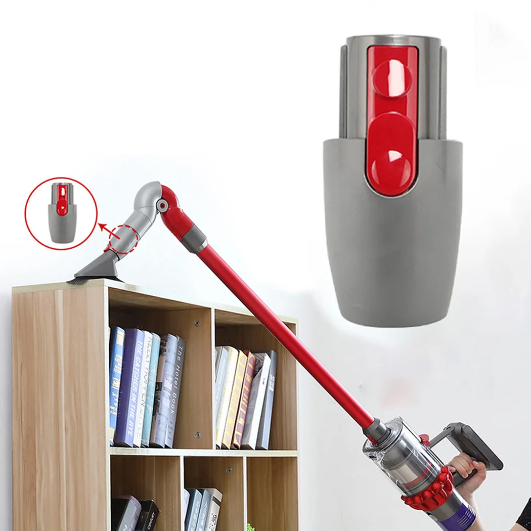 Adaptador superior de tubo telescópico QR, reemplazo para Dyson V7, V8, V10, V11, SV12, V15, Compatible con número de pieza 967762, 01