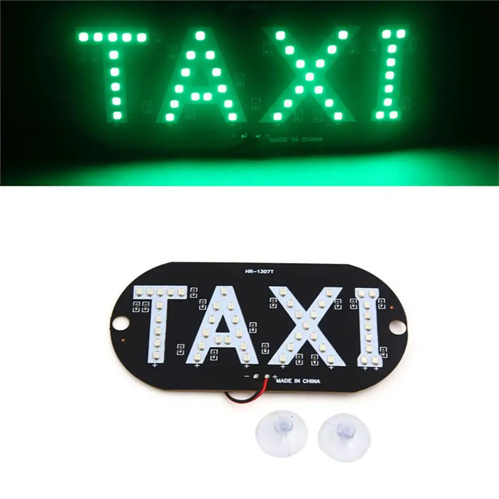 

Taxi Cabs Windscreen Windshield Sign LED Light Car High Brightness Lamp Bulb