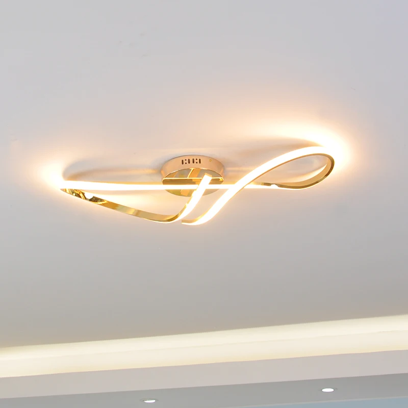 

Modern Simple LED Ceiling Lamp Is Suitable for Living Room and Bedroom Lamps and Household Interior Decoration Lighting Lamps