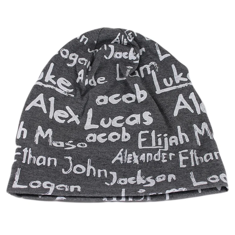 New Autumn Spring Thin Casual Women\'s  Sport Beanie Hat For Women Bonnet Female Skull Beanies Outdoor Letter Hats