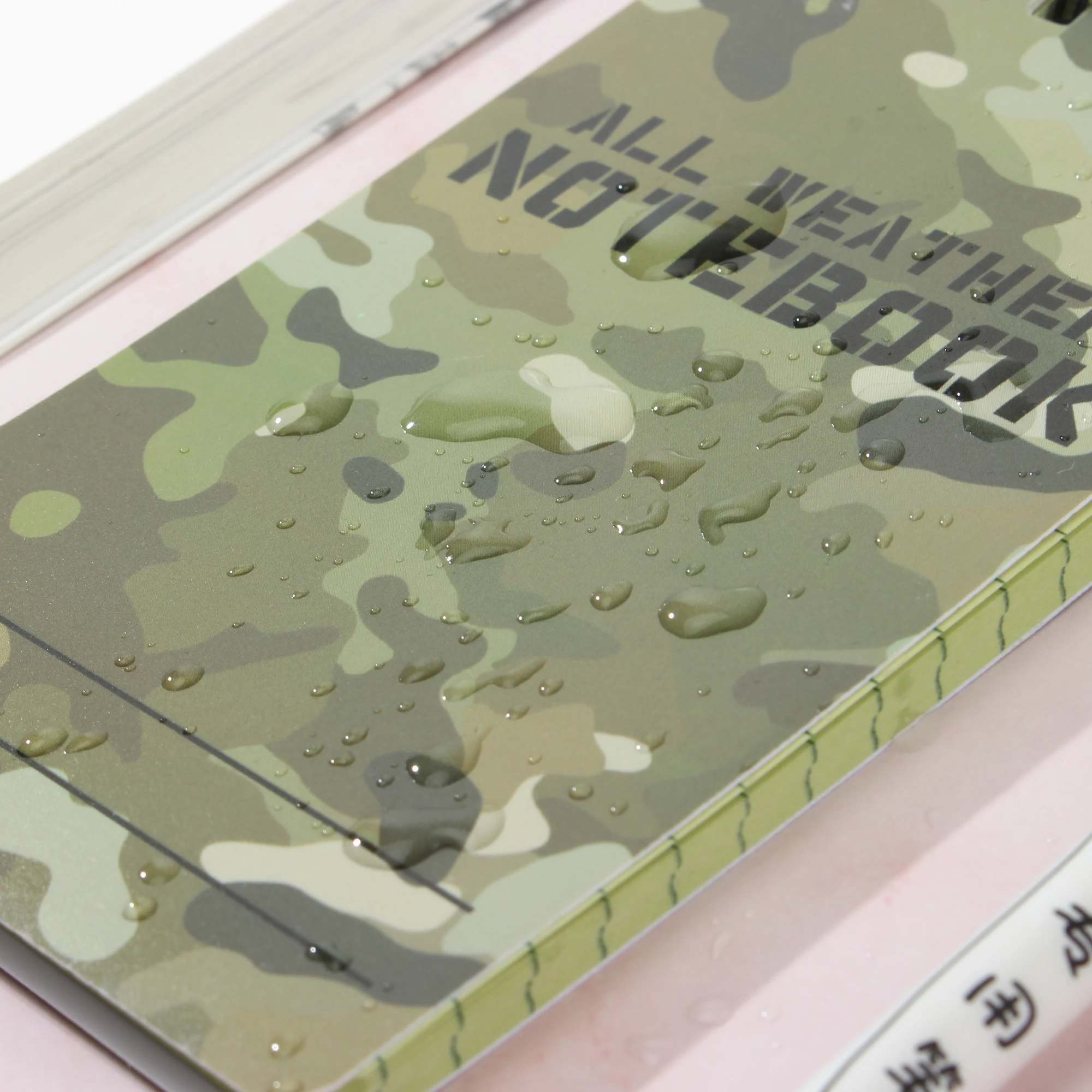 Tactical Note Book Camouflage Outdoor Travel PVC Waterproof All Weather Coil Rainproof Notebook Writing Paper in Rain Wholesale