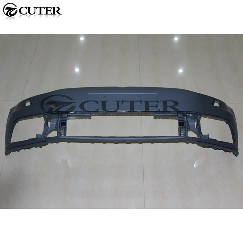 Polo Gti Style Pp Unpainted Grey Primer Auto Car Front Bumper for Volkswagen Polo Gti r Bumper 2011-2015