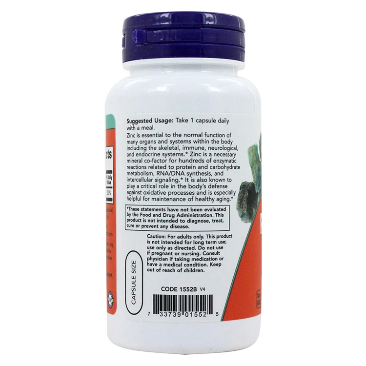 Zinc Picolinate 50 mg Lmmune Support Enzyme Functions 120 Veg Capsules Free shipping