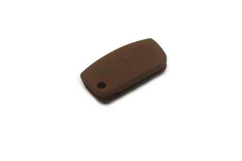 Funda de Gel de silicona para Ford, llave remota, Choco, color marrón