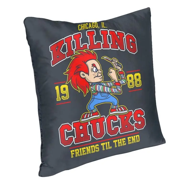 The Killing Chucks Nordic Throw Pillow Cover Home Decor Killer Doll Child's Play Sofa Cushion Case