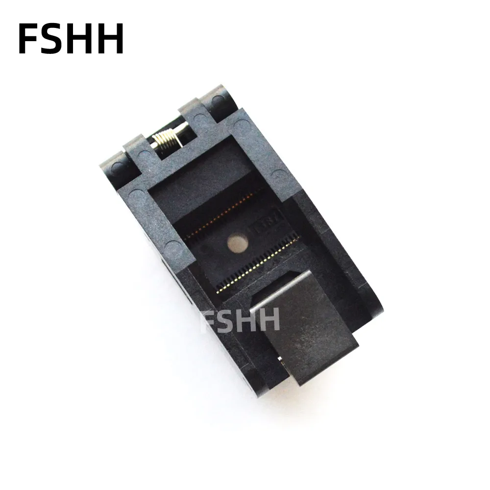 IC51-0562-1387 ซ็อกเก็ตทดสอบ SSOP56 ซ็อกเก็ต ic 0.635 มม.กว้าง 7.6 มม. 10.3 มม.