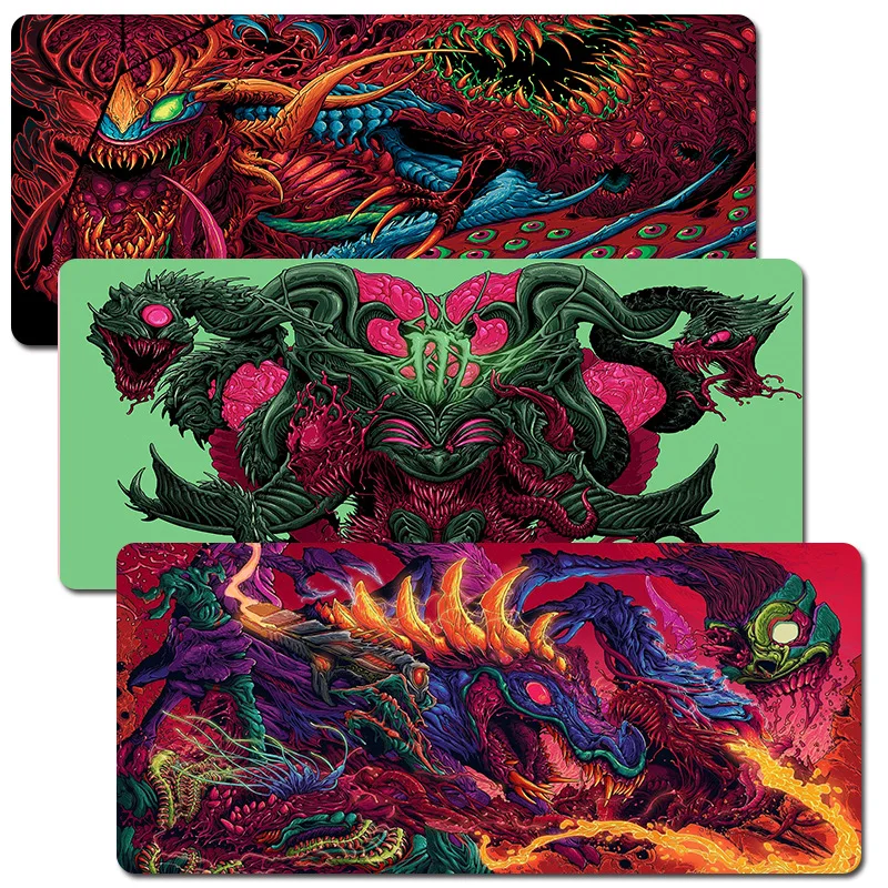 

Gaming Mouse Pad XL Large 900*400 Locking edge Rubber Mousepad Gamer Hyper Beast Mouse Mat Wrist Rest for Computer Laptop