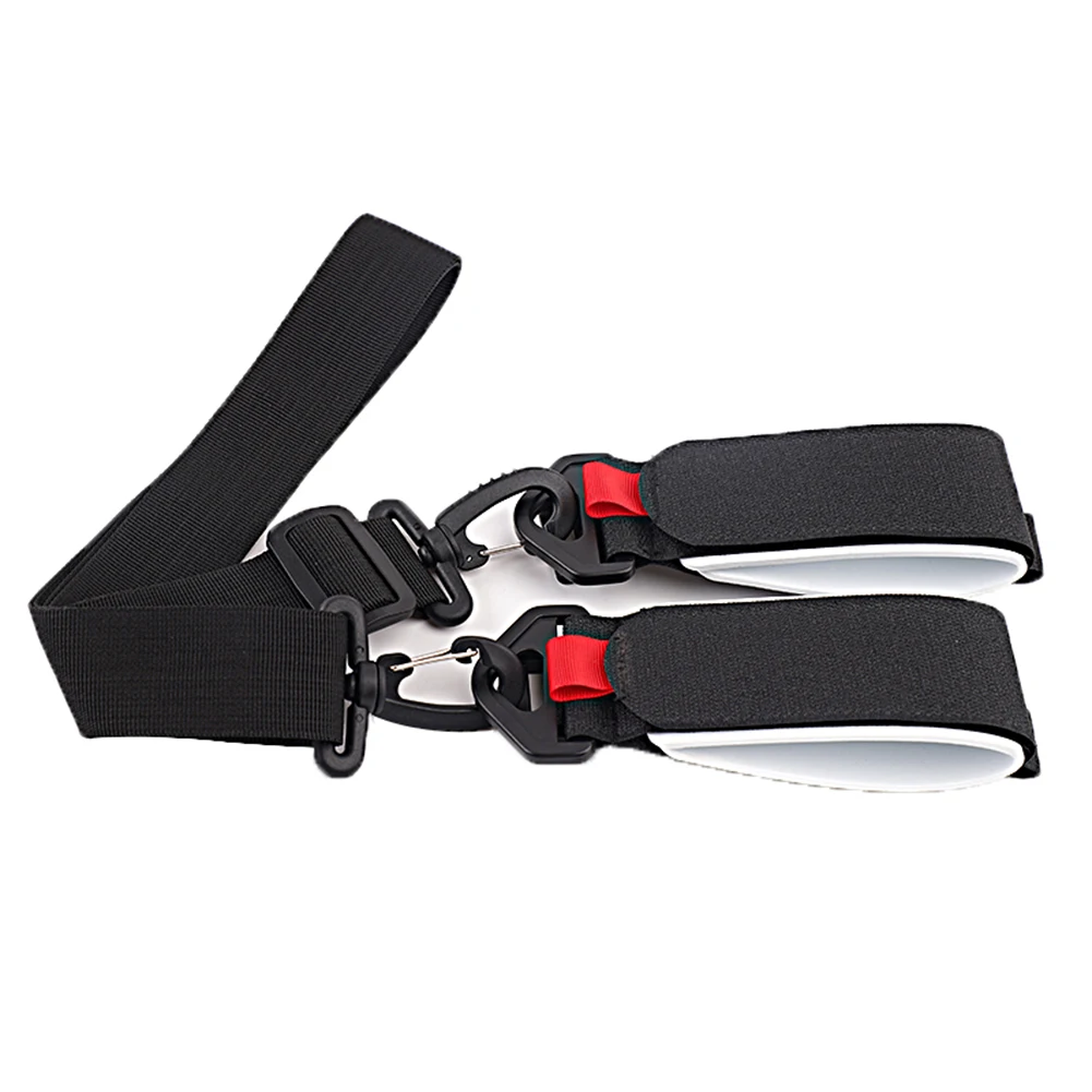 Snowboard Strap Adjustable Ski Pole Carrier Strap Shoulder Carrier Snow Board Carry Strap For Outdoor Sports Skiing Accessories