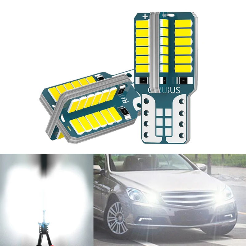 

LED Lamp T10 W5W No Error Clearance Side Light For Mercedes Benz W202 W220 W204 W203 W210 W124 W222 X204