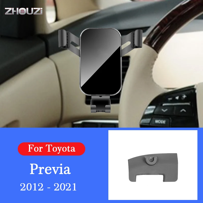 

Car Mobile Phone Holder Stand GPS Stand Navigation Gravity Bracket For Toyota Previa 2012-2021 Car Accessories