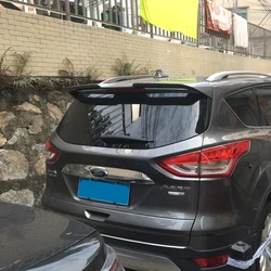 For Escape Kuga Spoiler ST ABS Material Car Rear Wing Primer Color Rear Spoiler For Ford Escape Kuga ST Spoiler 2013-2017