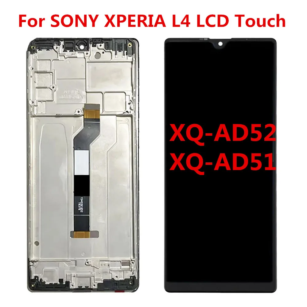 

6.2" Original LCD For Sony Xperia L4 LCD Display Touch Screen With Frame Digitizer Assembly Replacement XQ-AD52 XQ-AD51