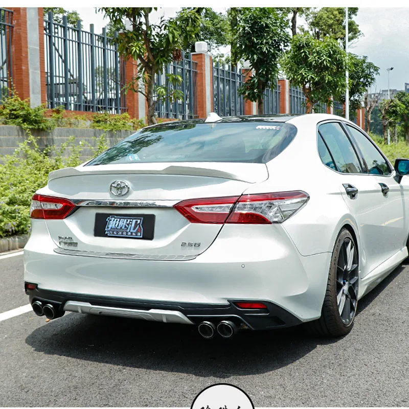 New Design for Toyota Camry 2018 2019 High Quality and Hardness ABS Material Spoiler By Primer or DIY Color Paint Camry Spoilers