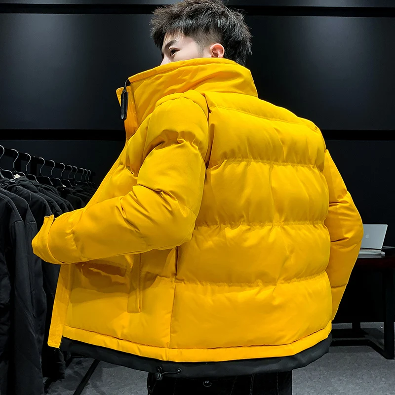 2020 Nieuwe Winter Kleding Hot Koop Mannen Katoenen Jas Dikke Warme Down Korte Casual Werkkleding YZ011