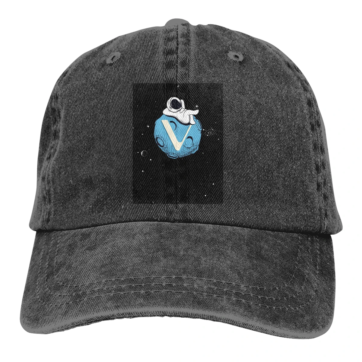 Relaxed Hodl Astronaut Baseball Cap Men VeChain Coin VET Cryptocurrency Caps colors Women Summer Snapback Caps