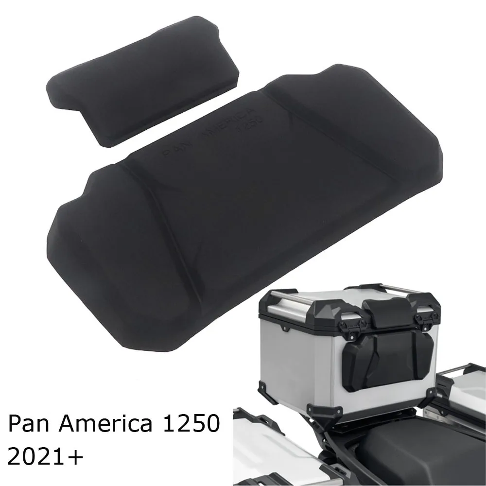 

FOR PAN AMERICA 1250 PA1250 PANAMERICA1250 Passenger Backrest Back Pad Rear Saddlebag Trunk 3M Sticker