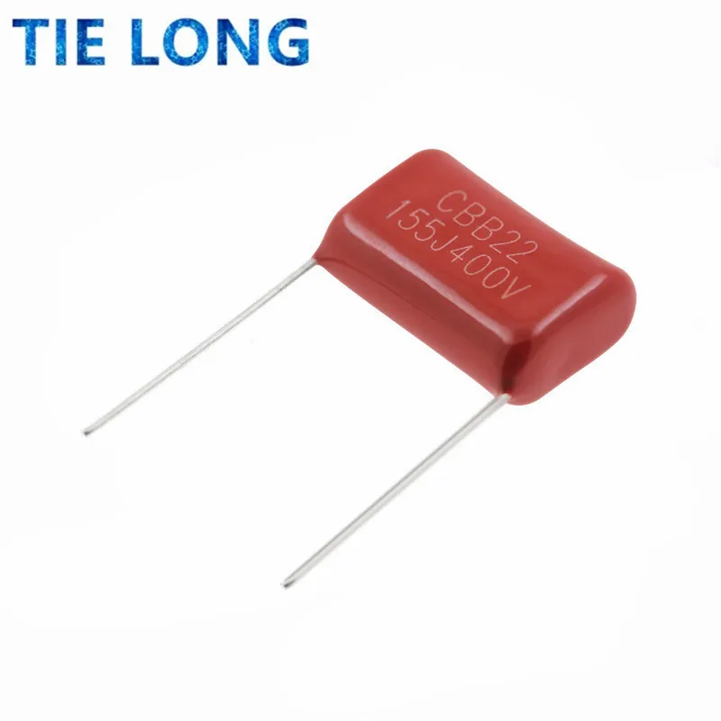

10PCS 400V155J 1.5UF Pitch 20MM 400V 155 1500nf CBB Polypropylene film capacitor