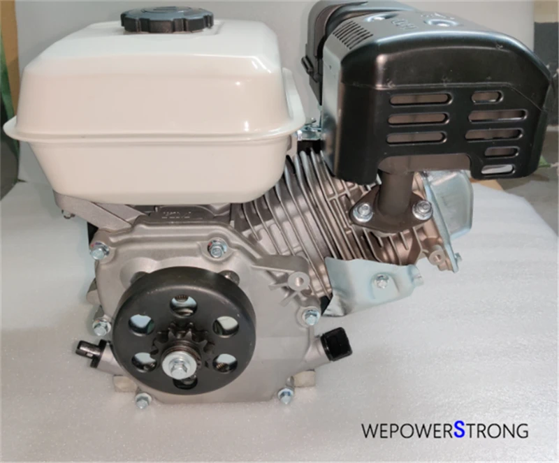 Chongqing Quality! WPS170F 212CC 7HP 4 Stroke Air Cool Gasoline Engine with 10 Teeth Centrifual Clutch Used for Gokart Purpose