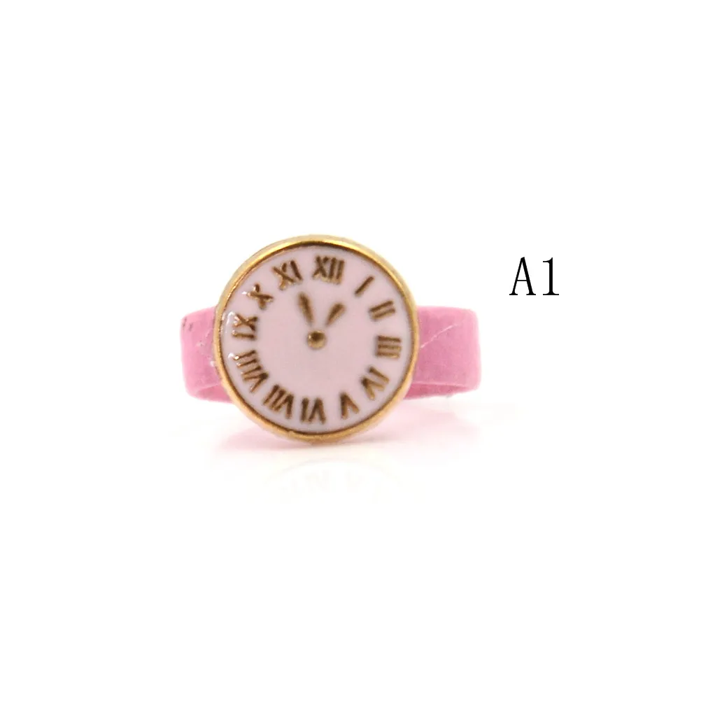 One Piece 1:12 Scale Miniature Watch for Dollhouse Decor Mini Furniture Toy Dolls Accessories