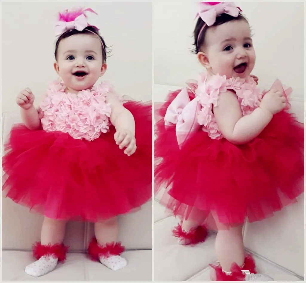 

Pageant Dresses Christmas Dress New Summer Newborn Baby Girls Princess Party Dresses For Baby Christening Dress Birthday Dress