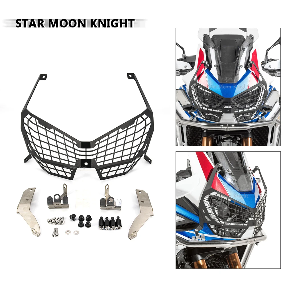 

For Honda Africa Twin CRF1100L CRF 1100 L Adventure Sports Motorcycle Headlight Guard Protector Cover Protection Grill